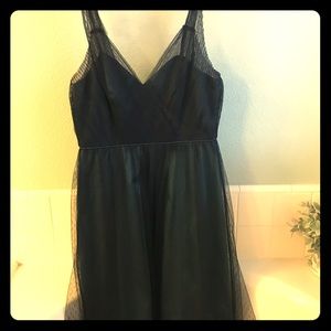 Gorgeous deep teal tulle dress